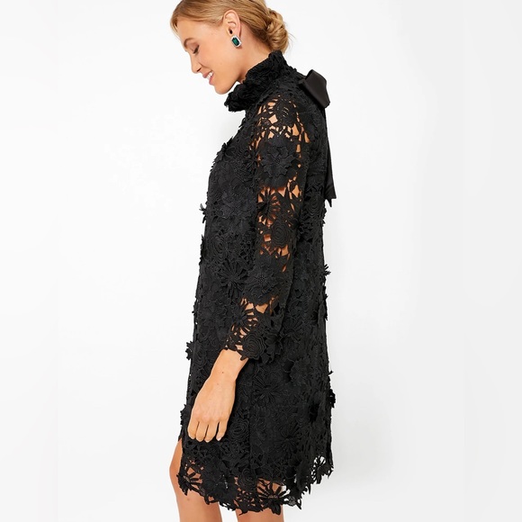 New with Tags!! Gorgeous! Tuckernuck Guipere Lace Black Daphne Dress- XLarge - Picture 3 of 12